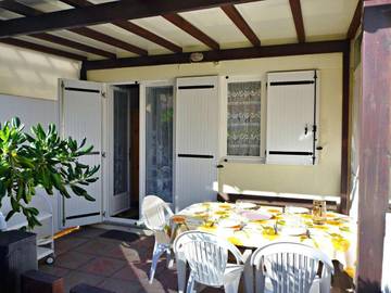 Gîte pour 5 personnes, avec terrasse, animaux acceptés dans Port de Marseillan-Plage