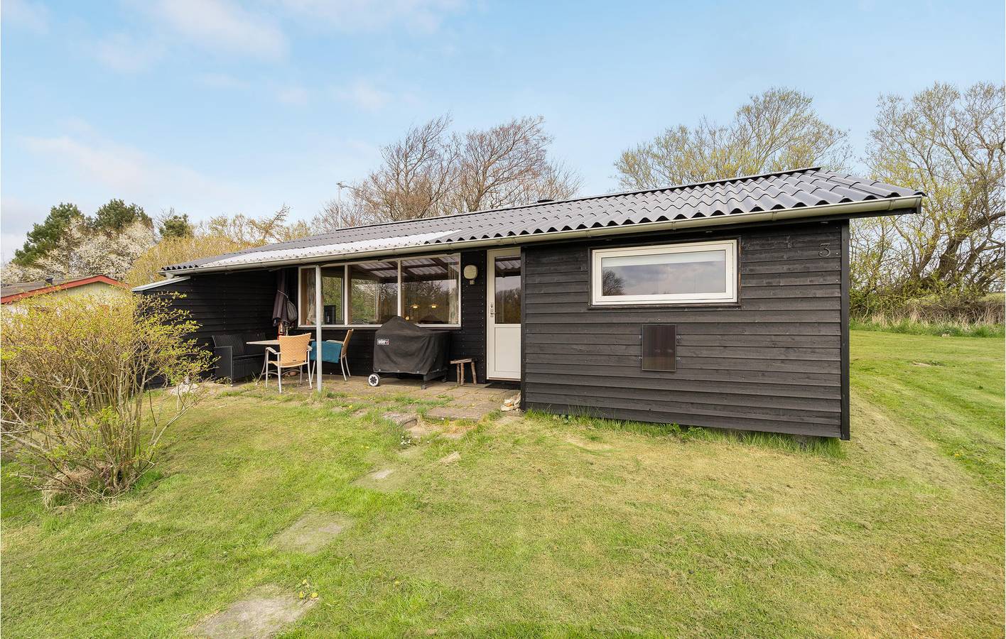 Vacation house for 4 people with terrace in Limfjord in Nordjütland