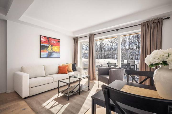 Gîte pour 4 personnes, avec terrasse ainsi que sauna et piscine, animaux acceptés à Geilo - 4