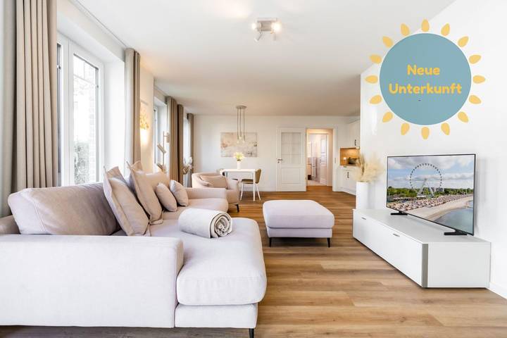 Ferienwohnung für 4 Personen, mit Sauna und Garten - 1