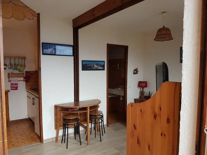Ganze Wohnung, Ferienwohnung 'Studio Bettex Pierre Platte' mit Bergblick, privatem Pool und Balkon in Saint-Gervais-les-Bains, Pays du Mont-Blanc