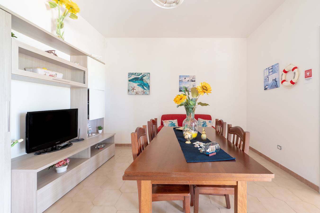 Ferienhaus 'Bonavista' mit Meerblick, Wlan und Klimaanlage in Porto Cesareo, Golf von Tarent