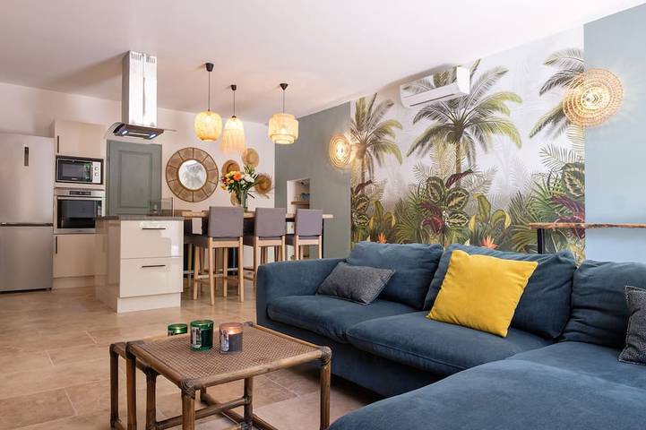 Gîte pour 6 personnes, avec jardin, animaux acceptés