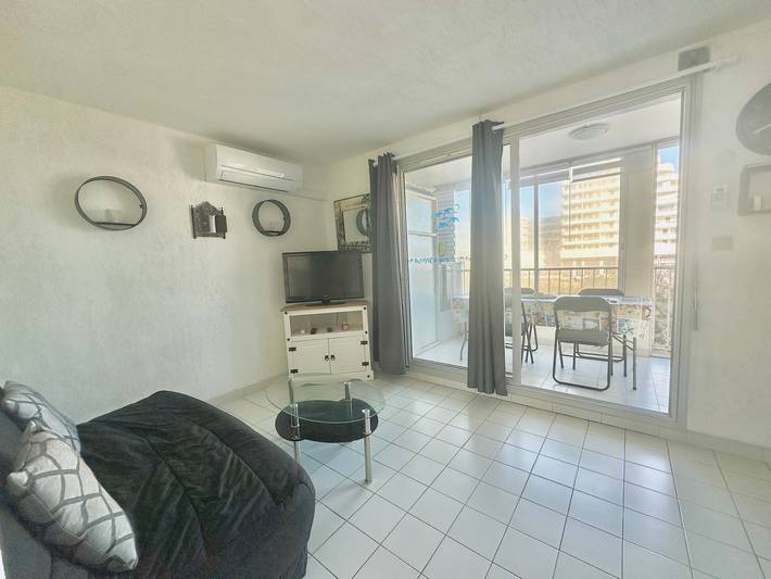 Gîte pour 4 personnes, avec balcon dans Casino de Valras Plage - 3