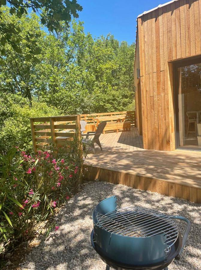 Gîte pour 2 personnes, avec Balcon ainsi que Terrasse et Vue à Laroque (Hérault)