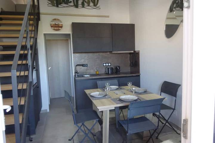 Location de vacances pour 5 personnes, avec jardin dans Saint-Cyprien-Plage