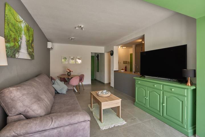 Appartement entier, Appartement « Casita Helena » avec vue sur la mer, Wi-Fi et climatisation in Torrox Costa, Torrox