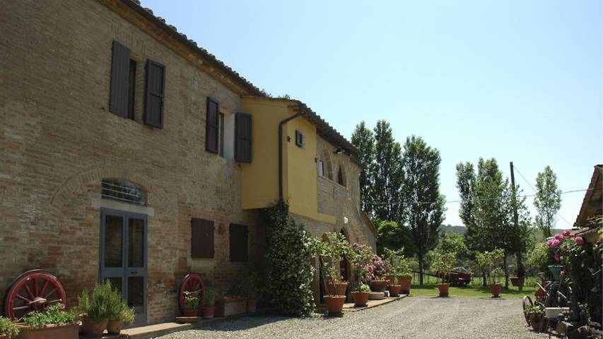 Location de vacances pour 13 personnes, avec piscine et jardin, animaux acceptés à Buonconvento - 4