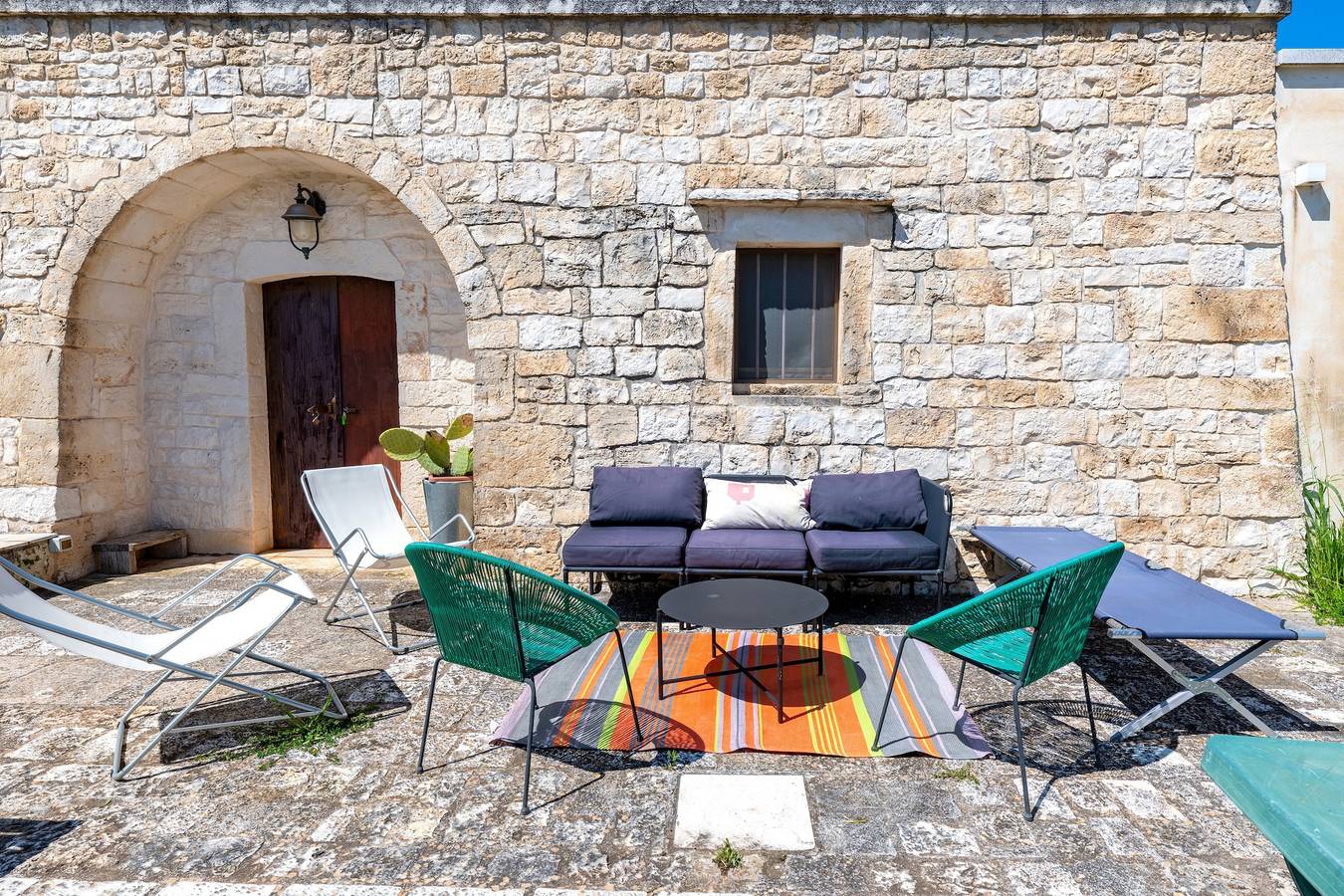 Trullo „Caliandro“ mit privater Terrasse, Garten und Wlan in Martina Franca, Tarent Provinz
