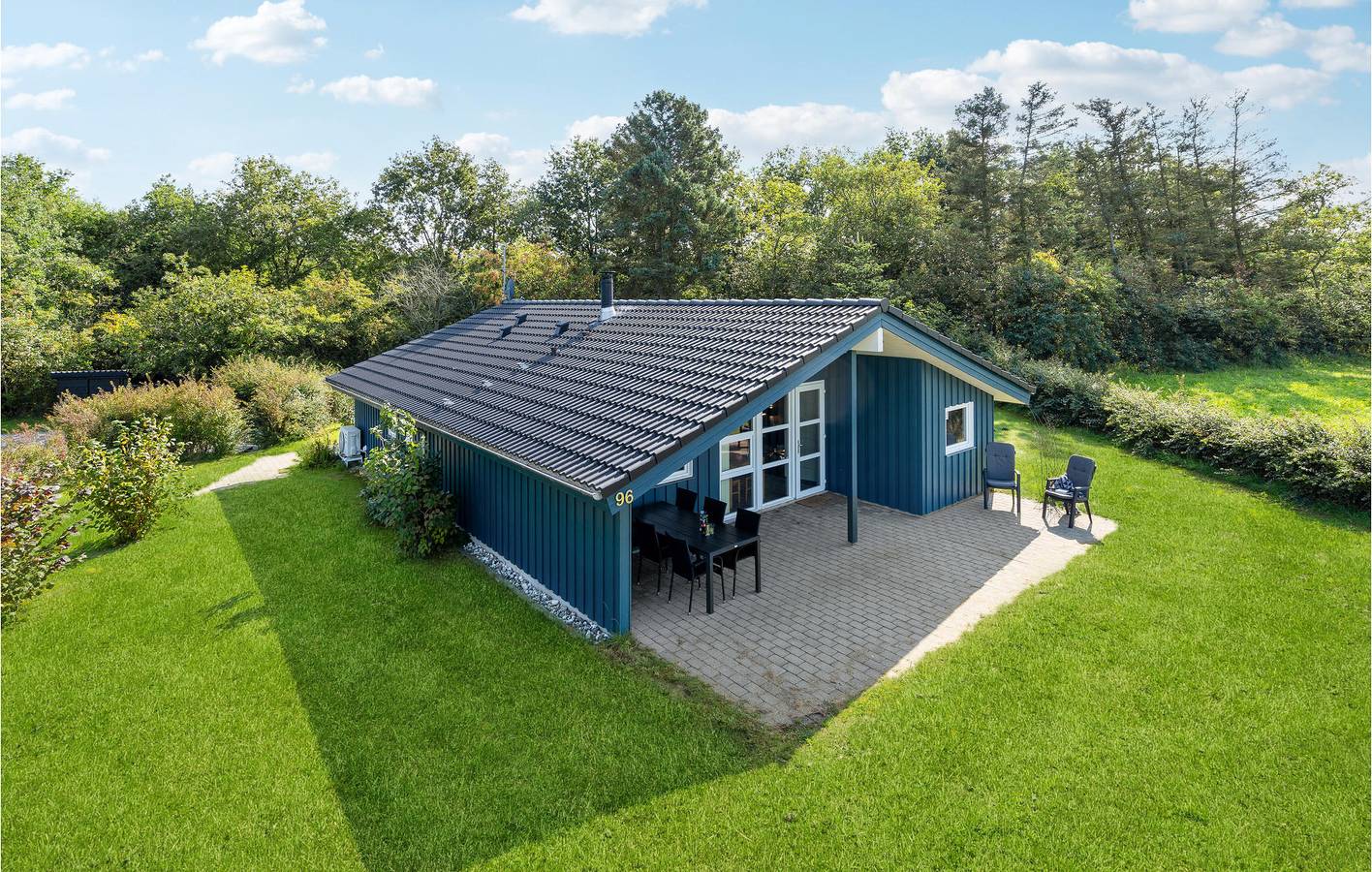 Feriehus for 6 personer med jacuzzi in Hovborg, Vejen