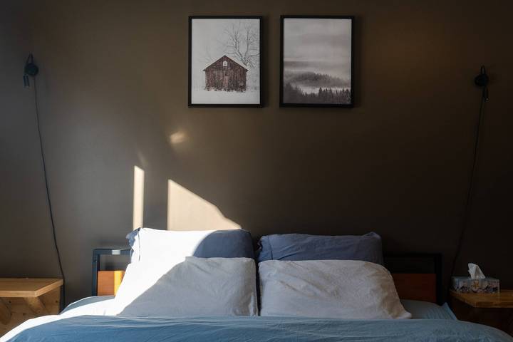 Ganze Wohnung, Mountain View 3-Zimmer-Loft, zu Fuß zum Dt, Kingsize-Kamin in Canmore, Banff-Nationalpark