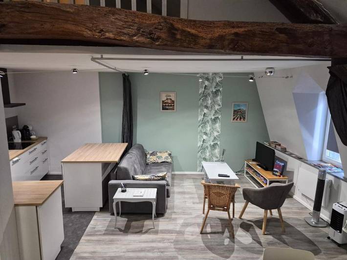 Gîte pour 4 personnes, avec Vue dans Château du Clos Lucé