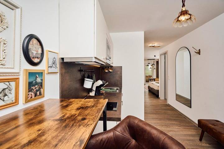 Ferienwohnung, mit Balkon und Terrasse sowie Garten und Ausblick in Hilders - 3