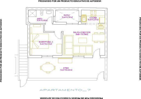 Chalet para 4 personas, con jardín, Se admiten mascotas en Campo de Cartagena - 3