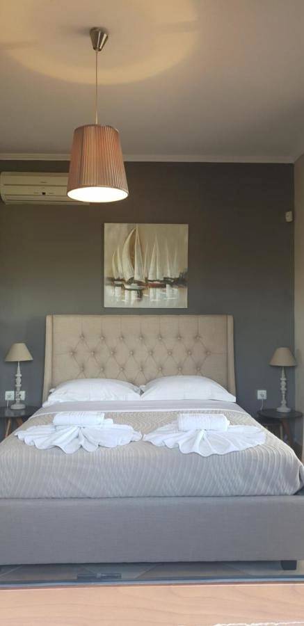 Location de vacances pour 4 personnes, avec jardin ainsi que piscine et vue dans Kalyves - 4