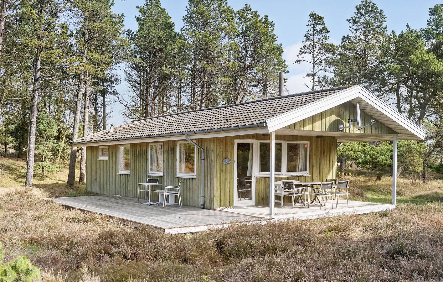 Feriehus for 6 personer med have in Sønderstrand, Tagholm
