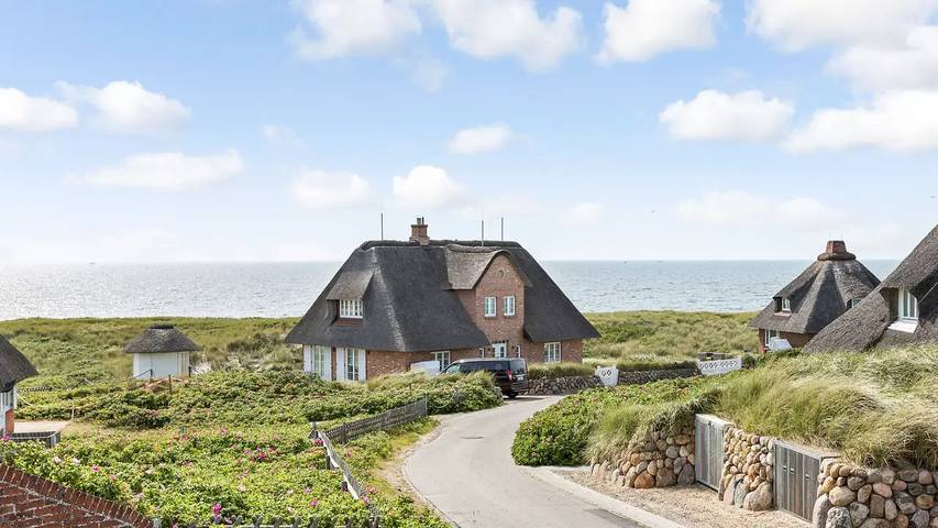 Ferienhaus mit meerblick für 8 Personen, mit Balkon und Terrasse sowie Garten und Sauna in Hörnum