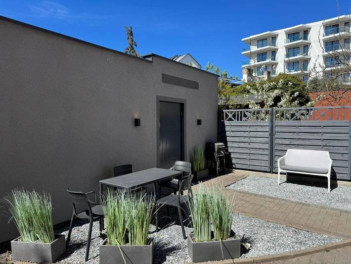Ferienhaus für 4 Personen, mit Terrasse