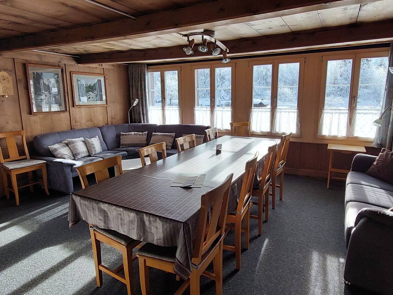 Ganze Wohnung, 6.5 Zimmer Ferienwohnung Hofstatthaus in Hasliberg, Berner Oberland