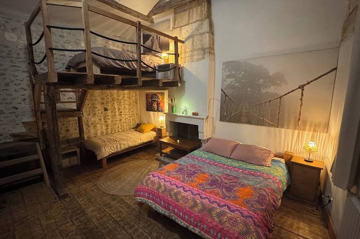 Chambre d’hôte pour 7 personnes, avec jacuzzi et piscine en Charente - 2