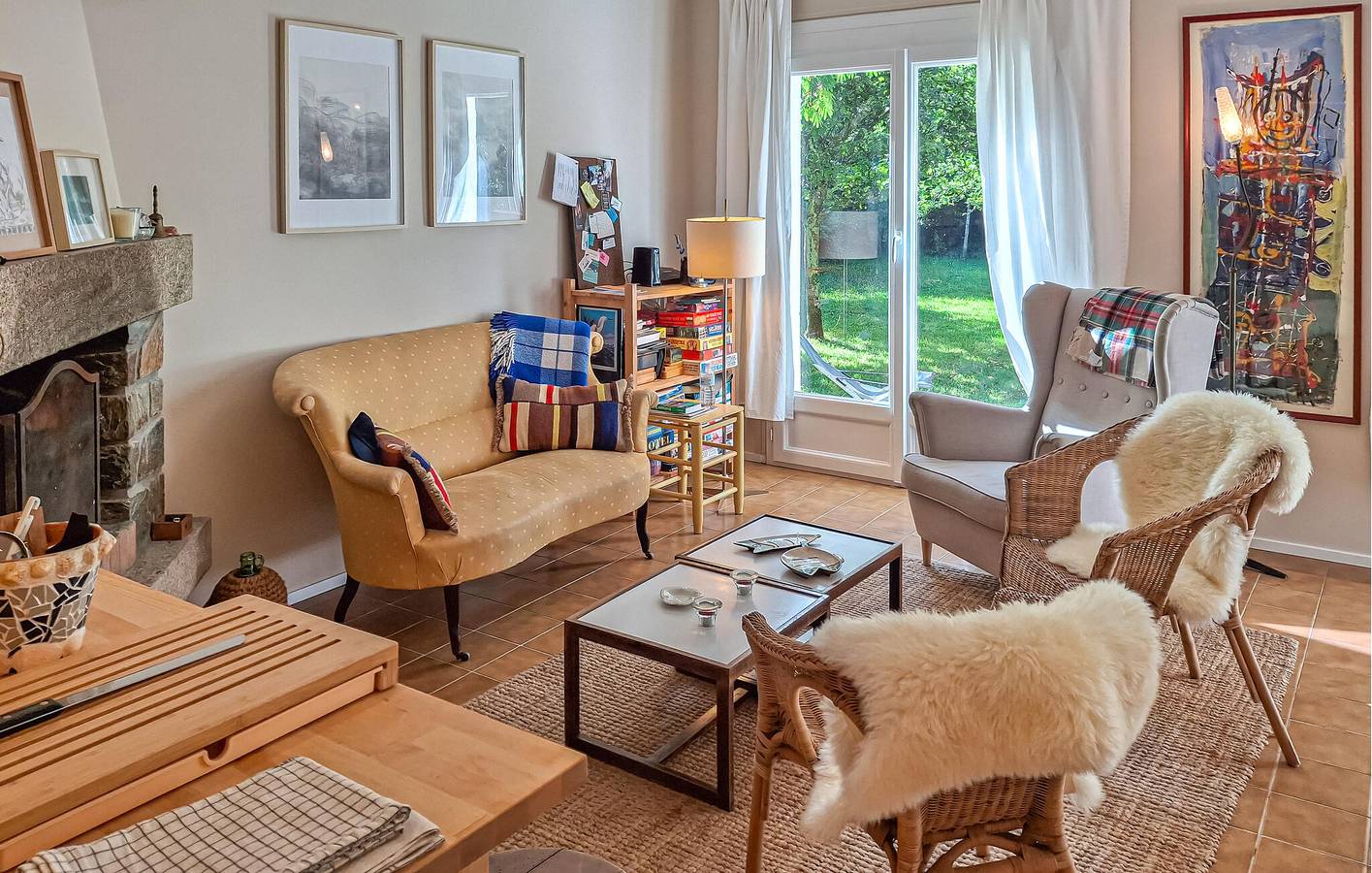 Appartement confortable près de la plage de Raguenès avec parking et jardin in Névez, Côte de Cornouaille