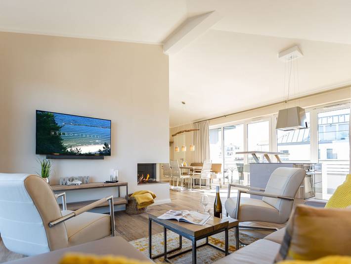 Ganze Ferienwohnung, Quartier am Fischerstrand, App. 5 Penthouse - Quartier am Fischerstrand, App. 5 Penthouse in Strand Heringsdorf, Heringsdorf