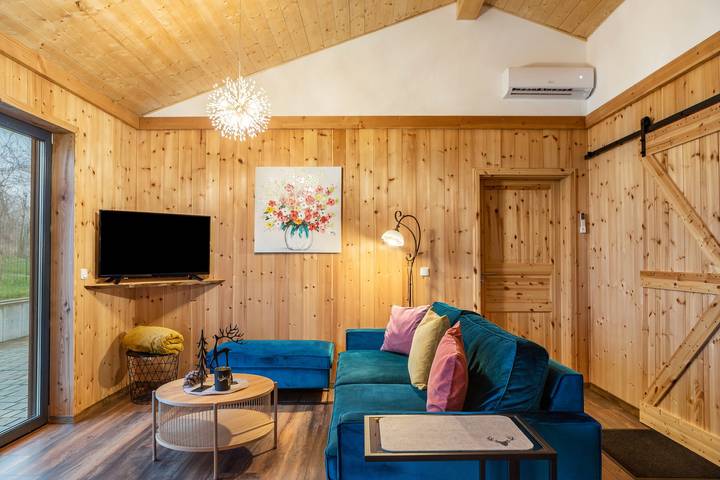 Ferienhaus für 5 Personen, mit Garten und Sauna am Vogelsberg Region