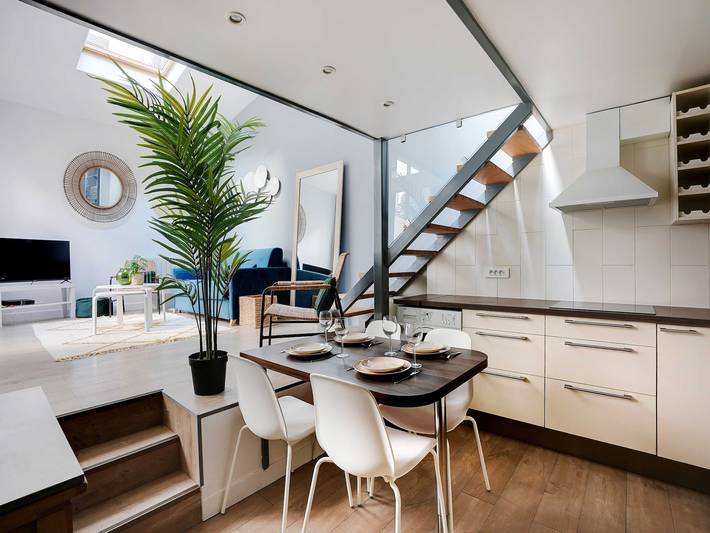 Ganze Wohnung, Geräumige Wohnung - 2Br/6P - Musée de La Poste in Paris, Ile de France