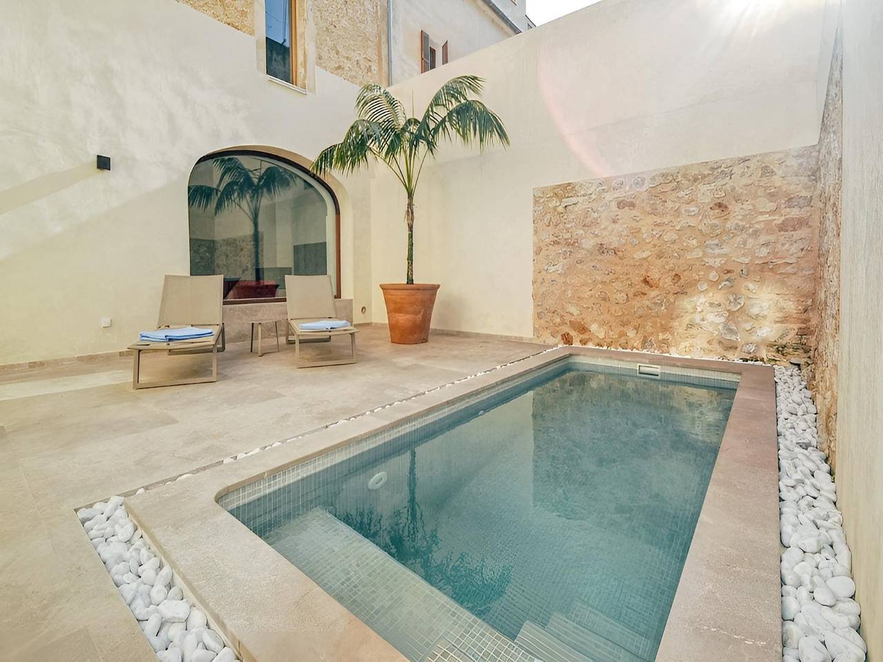 Modern Mansion in Petra with Pool in Petra, Majorca Center