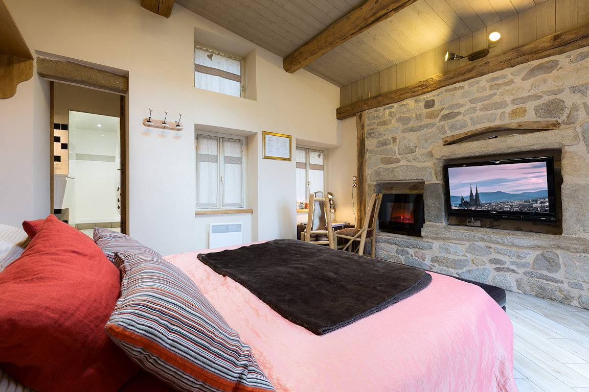 Le Petit Volcan - Chambre La Hutte Gauloise in Montpeyroux (Puy-de-Dôme), Massif central