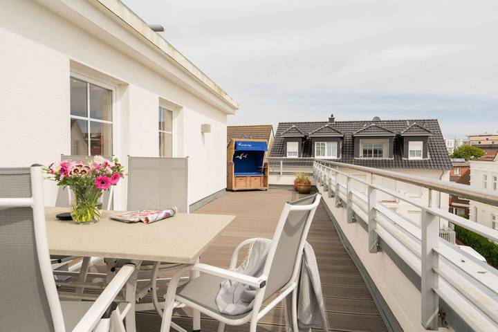 Ferienwohnung für 6 Personen, mit Balkon auf den Ostfriesische Inseln - 2