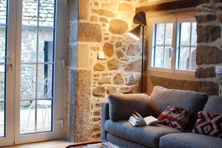 Location de vacances pour 2 personnes, avec terrasse et jardin à Flamanville