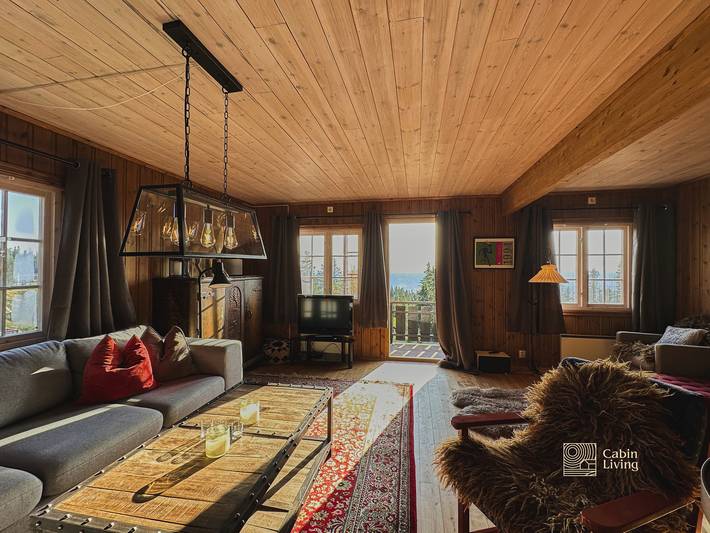 Cottage für 11 Personen mit Ausblick in Hafjell, Øyer