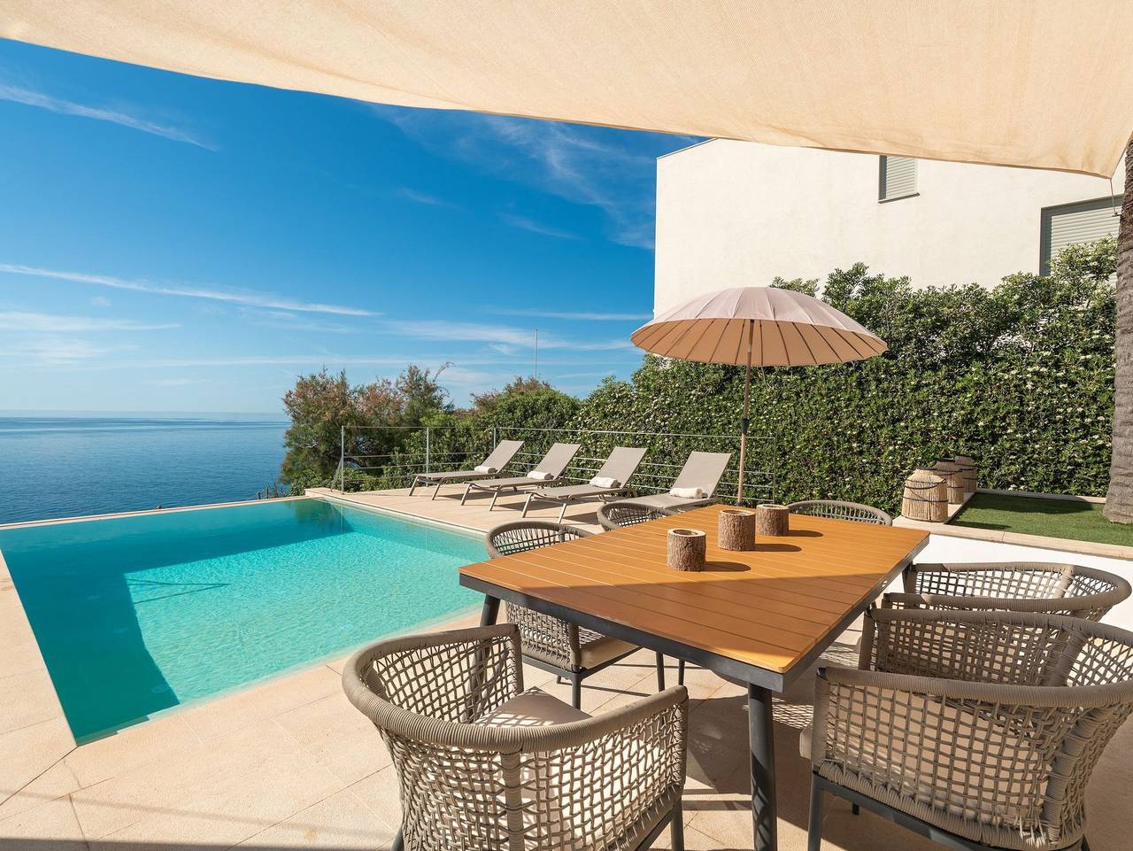 Ganze Ferienwohnung, Luxus Strandhaus Randemar (Porto Cristo) - 784532 Luxus Strandhaus Randemar in Cala Anguila, Manacor