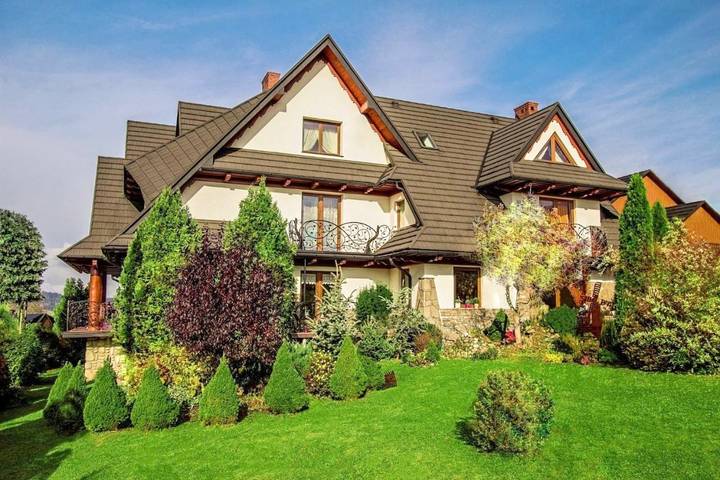 Apartament wakacyjny dla 2 osób, z widok i ogród oraz sauna w Czarna Góra