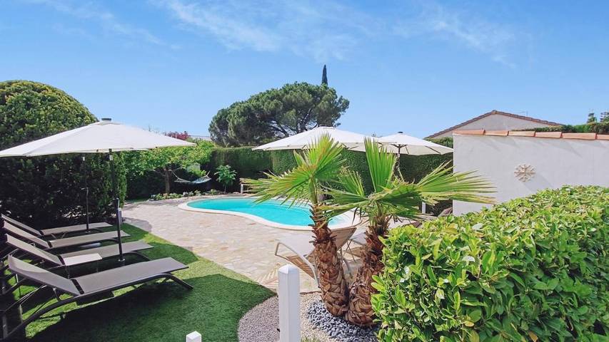 Chambre d’hôte pour 4 personnes, avec piscine et sauna ainsi que jacuzzi et jardin à Cessenon-sur-Orb - 3