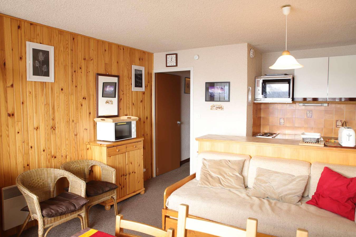 Appartement entier, Résidence les Chardons - Appartement 2 pièces coin montagne 6 personnes (327) in Auris, Parc national des Écrins