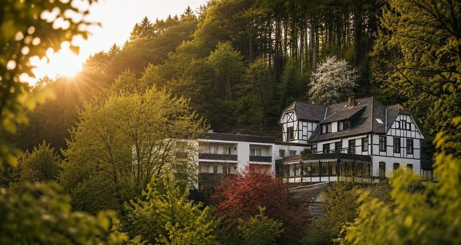 Hotel für 2 Personen, mit Terrasse und Garten sowie Pool und Sauna