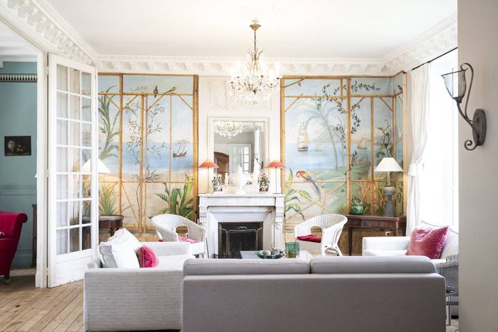 Gîte pour 16 personnes, avec terrasse et jardin à Grandcamp-Maisy - 4