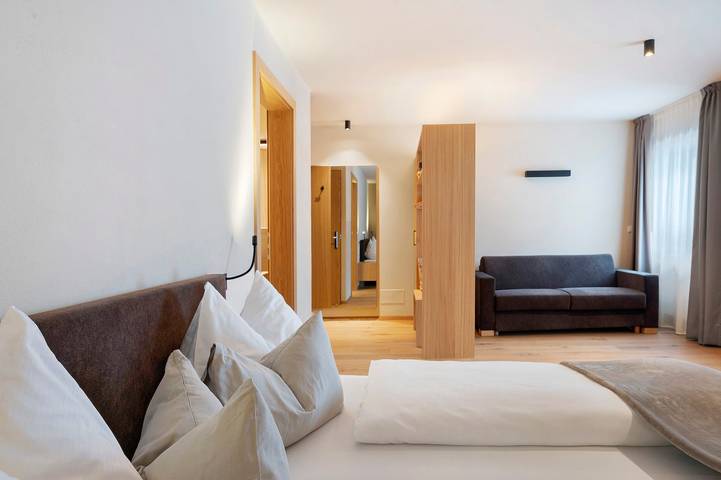 Ferienwohnung für 3 Personen, mit Garten und Sauna, mit Haustier in Sarntal