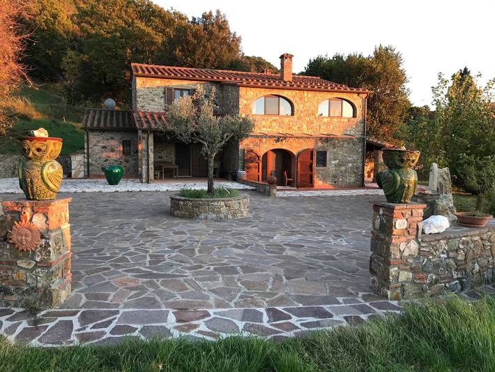 Ferienwohnung für 2 Personen, mit Garten in Riparbella