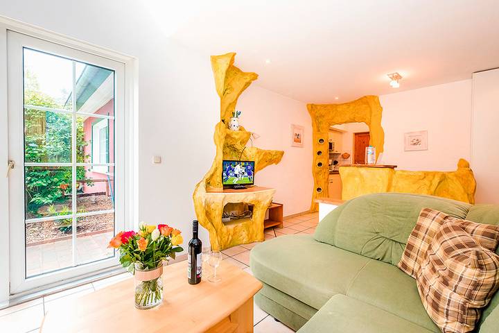 Ferienwohnung für 2 Personen, mit Terrasse und Sauna, mit Haustier in Prerow - 3