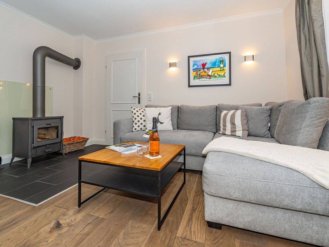 Ganze Ferienwohnung, Ferienliebe Strandkoje - Ferienwohnung für bis zu 3 Personen mit Terrasse in Wenningstedt in Wenningstedt, Sylt