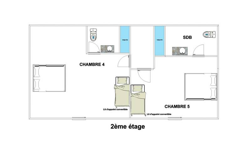 Gîte pour 18 personnes, avec Jacuzzi et Sauna dans Centre-Val de Loire - 4