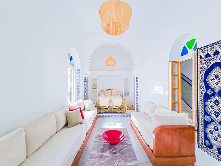 Maison d’hôte pour 2 personnes, avec jardin ainsi que vue et terrasse dans Tétouan - 4