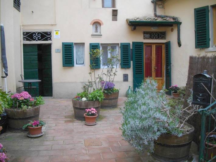 Ferienhaus für 2 Personen, mit Terrasse und Ausblick in Panzano In Chianti