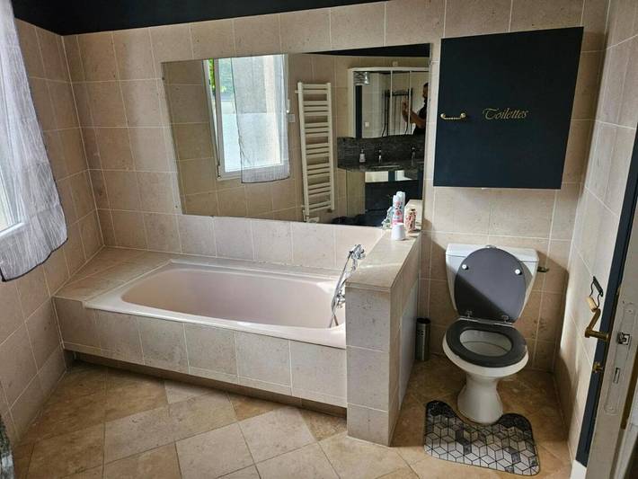 Gîte pour 10 personnes, avec piscine ainsi que sauna et vue, animaux acceptés à Venoy - 4