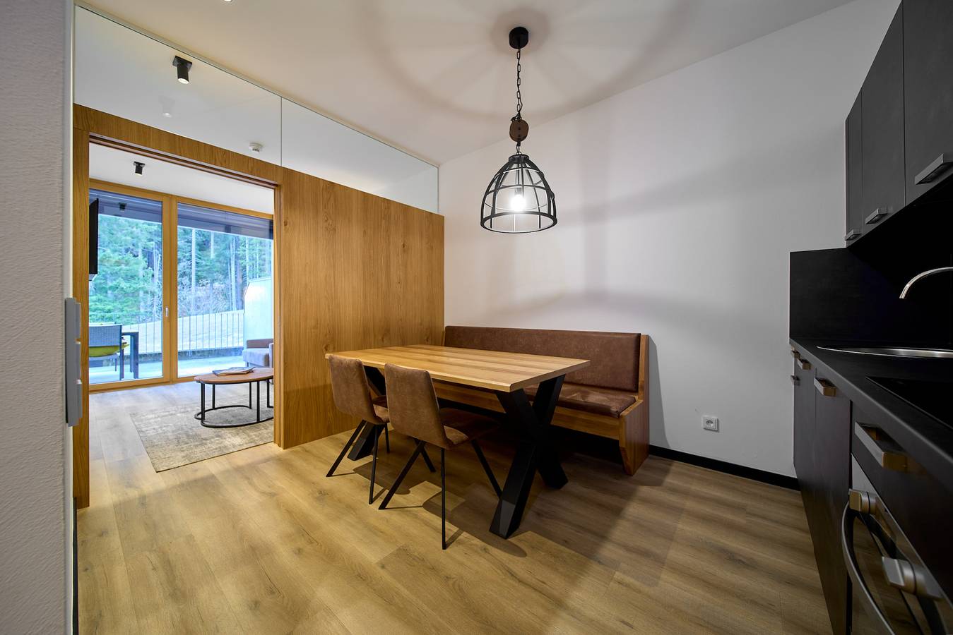 Ganze Wohnung, Ferienwohnung für 5 Personen mit Terrasse in Sankt Gallenkirch, Golm im Montafon