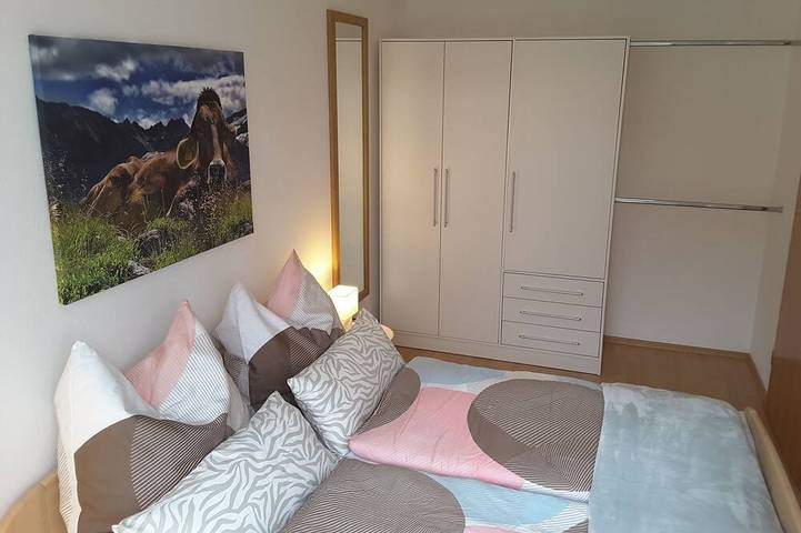 Ferienwohnung für 4 Personen, mit Terrasse und Garten in Altusried