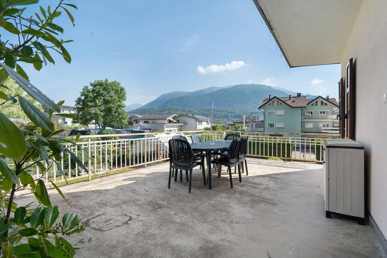 Ferienhaus 'Conci' mit Bergblick, privater Terrasse und Wlan in Calceranica al Lago, Caldonazzosee